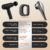 6114cX1-HUL._AC_SL1500_.jpg Deep Tissue Percussion Muscle Massage Gun: with Heat, Adjustable Intensity and Speed, Super Quiet, USB-C Rechargeable, Portable, Pain Relief for Athletes and Everyone, Ideal Gift??Black??