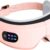Eye Massager with Airbag Kneading,Constant Temperature Hot Compress, Multi-Frequency Vibration and Bluetooth Music (Pink, Large)