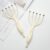 Head Massager,Protable Handheld SPA Scalp Massage Tool for Deep Relaxation & Stress Reduction Wet and Dry in The Office Home SPA (2-Pack) (White White)