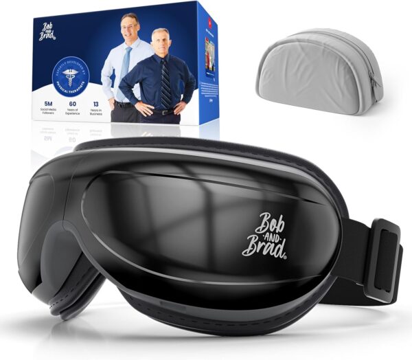 BOB AND BRAD Fathers Day Dad Gifts, Eye Massager with Heat FSA Eligible HSA, EyeOasis 2 Heated Eye Mask for Dry Eye Relief, Birthday Gifts for Men Women, Temple Massager for Eye Strain Migraine Relief