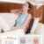 Boriwat Back Massager with Heat, Shiatsu 4D Kneading Rolling Up and Down Back Massage for Pain Relief Deep Tissue, Track-Guided Lower Back Massager for Lumbar, Shoulder, Gifts for Women Men Mom Dad