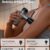 HEYCHY Mini Massage Gun with Heat and Cold, Deep Tissue Massage Gun, Portable Percussion Muscle Massager with 4 Massage Heads for Athletes