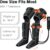 SHINE WELL Leg Massager with Heat and Compression for Circulation, 3 Heat 3 Modes 3 Intensities for Pain Relief and Swelling, Foot and Leg Compression Massager