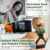 Nooydio Neck Massager, Neck and Back Massager with Heat & 4D Kneading, Shiatsu Deep Tissue Wireless Massager for Shoulder Cervical Pain Relief, Portable Rechargeable for Home Office (Green)