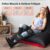 SHINE WELL Leg Massager with Heat and Compression for Circulation, 3 Heat 3 Modes 3 Intensities for Pain Relief and Swelling, Foot and Leg Compression Massager