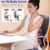 Boriwat Back Massager with Heat, Shiatsu 4D Kneading Rolling Up and Down Back Massage for Pain Relief Deep Tissue, Track-Guided Lower Back Massager for Lumbar, Shoulder, Gifts for Women Men Mom Dad