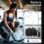 AERLANG Massage Gun Deep Tissue Massager with Heat and Cold Percussion Massage Gun Electric Mini Hand held Massager 5 Speed & 5 Massage Heads Messager Gun