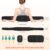 Heated Lower Back Massager with 3 Heating & 3 Vibration Modes, Cordless Heating Pad for Back, Heated Back Brace Gifts for Family Men Women