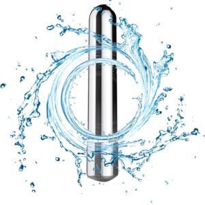 Mini Upgraded Handheld Electric Back Massager - Mini Waterproof Portable Back Massager for Face Back Neck Shoulder Massager??Sliver??