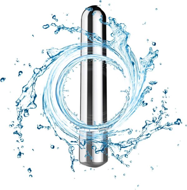 Mini Upgraded Handheld Electric Back Massager - Mini Waterproof Portable Back Massager for Face Back Neck Shoulder Massager??Sliver??