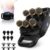 6 Head Massage Gun - Deep Tissue Massage Gun with 50 Adjustable Intensities & 9 Modes, Electric Percussion Massage Tool for Back, Leg, Muscle Pain Relief, Ideal Gifts for Friends and Parents