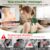 Nooydio Neck Massager, Neck and Back Massager with Heat & 4D Kneading, Shiatsu Deep Tissue Wireless Massager for Shoulder Cervical Pain Relief, Portable Rechargeable for Home Office (Green)