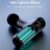HEYCHY Mini Massage Gun with Heat and Cold, Deep Tissue Massage Gun, Portable Percussion Muscle Massager with 4 Massage Heads for Athletes