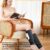LINGTENG Leg Massager for Circulation and Pain Relief, Calf Air Compression Massager with Heat, Leg Massager with 3 Intensities, 3 Modes, Easy to use, Muscle Relaxation, Gifts (Pair)