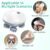 71o31tzkn5L._AC_SL1500_.jpg ORIA Electric Scalp Massager, Pet Massager for Dogs and Cats, Waterproof Head Massager with 4 Removable Massage Heads, 96 Nodes, for Stress Relief, Full Body Relaxation, Promote Bonding