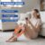 71onA1q4-JL._AC_SL1500_.jpg Air Compression Leg Massager, Cordless Leg Compression Massager for Circulation with 3 Modes and Heat, Easy to use, Muscle Relaxation(Pair) (Grey)