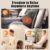 Shiatsu Neck and Back Massager with Heat,Neck Massager for Pain Relief deep Tissue,3D Kneading Massage Pillow for Back,Shoulder,Leg,Gifts for Mom,Dad,Women (Black)