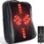 Boriwat Back Massager with Heat, Shiatsu 4D Kneading Rolling Up and Down Back Massage for Pain Relief Deep Tissue, Track-Guided Lower Back Massager for Lumbar, Shoulder, Gifts for Women Men Mom Dad