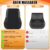 Shiatsu Neck and Back Massager with Heat,Neck Massager for Pain Relief deep Tissue,3D Kneading Massage Pillow for Back,Shoulder,Leg,Gifts for Mom,Dad,Women (Black)