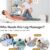 FIT KING Air Compression Leg Massager with Heat, Adjustable Wrap Design, Heated Compression Sequential Device FSA-HSA