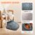 81QiOtZ0EBL._AC_SL1500_.jpg Snailax Shiatsu Foot Massager with Heat, Electrick Foot Massager Machine for Neuropathy, Plantar Fasciitis, Feet Warmers for Women,Men, Foot Heater Under Desk, Size 13