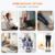 Snailax Vibration Foot Massager with Heat,Remote Control,Adjustable Vibration Speed Electric Massager Machine for Circulation,Plantar Fasciitis, Pain