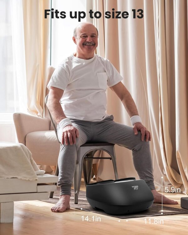 81m9M-nDPGL._AC_SL1500_.jpg Snailax Shiatsu Foot Massager Machine with Soothing Heat, Deep Kneading, Air Compression, Improve Blood Circulation and Foot Wellness,Relax for Home or Office Use